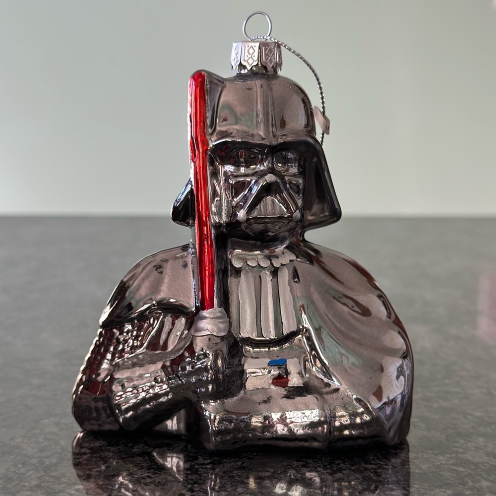 Star Wars Darth Vader 2007 ornament, Lucasfilm HHK, EUC